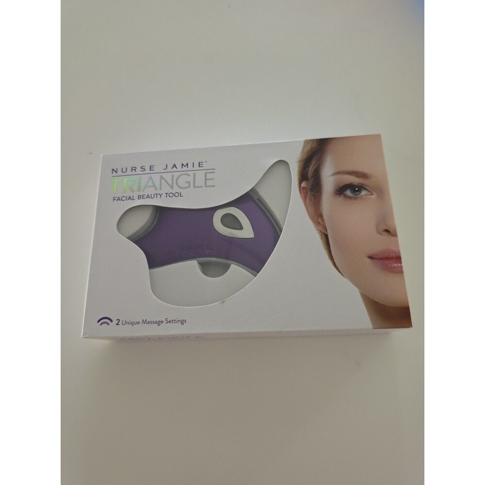 Nurse Jamie TriAngle Facial Beauty Tool, Sonic Face Massager